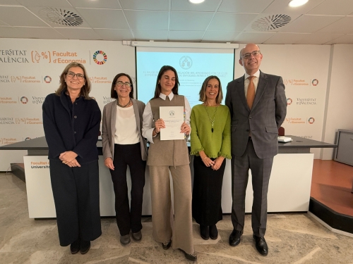 TINA MIHAJLOVIC, NUEVA DOCTORA DE LA UNIVERSIDAD DE VALENCIA 